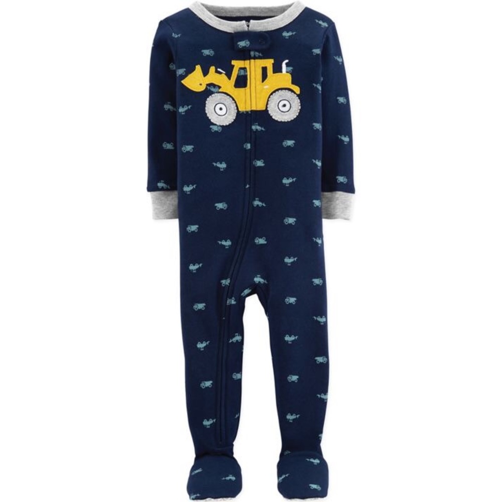 Carter’s Construction Truck Pajamas size 12M